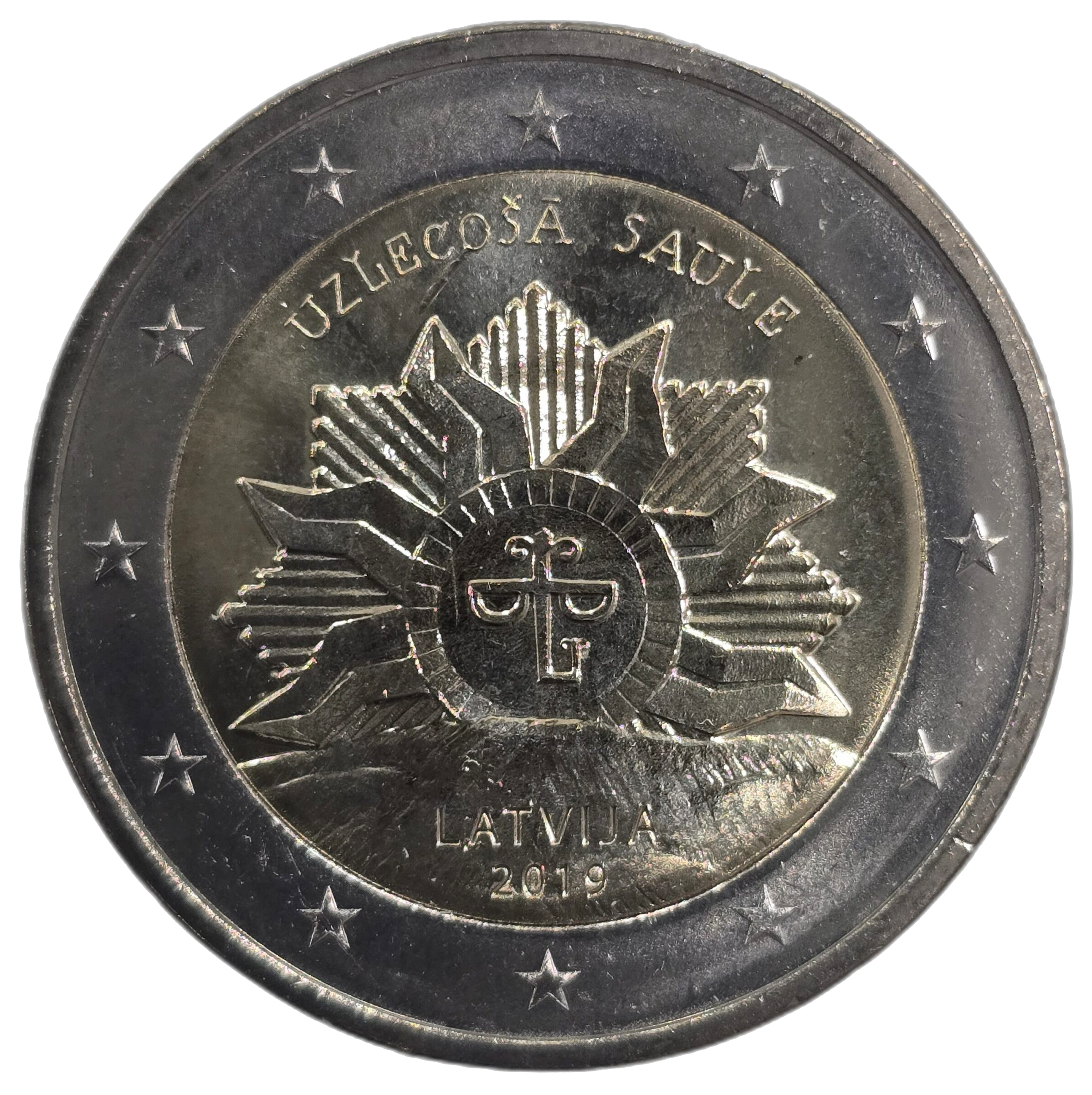 2 euros conmemorativa El Sol Naciente
